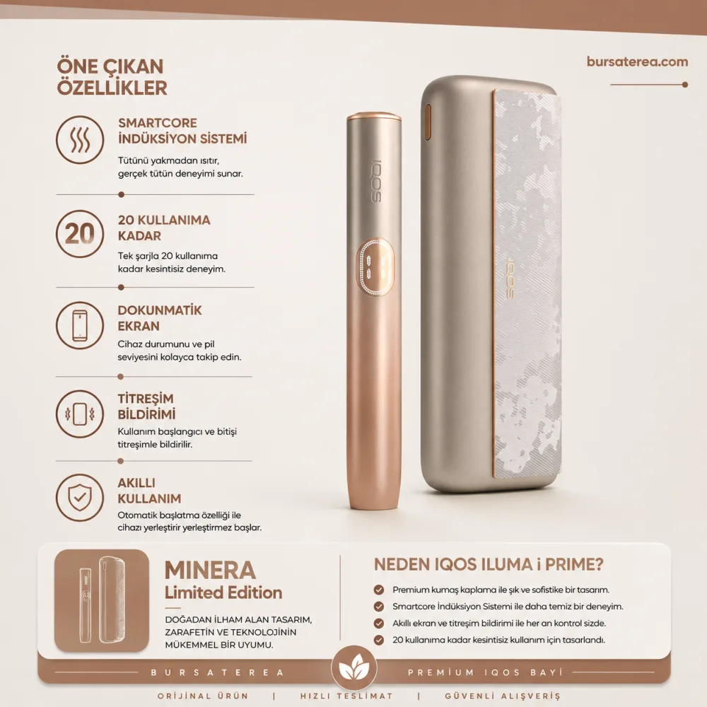IQOS ILUMA İ PRİME MINERA Limited Edition