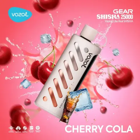 Vozol Gear Shisha 25000 Cherry Cola