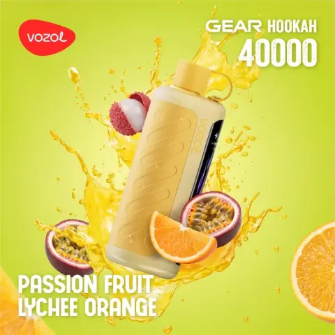 Vozol Hookah 40000 Passion Fruit Lychee Orange
