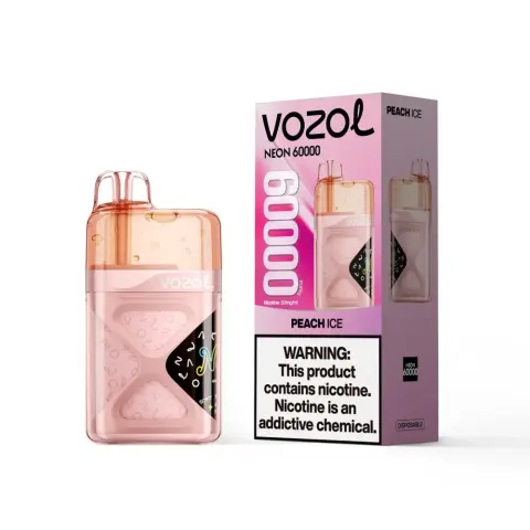 Vozol Neon 60000 Peach Ice