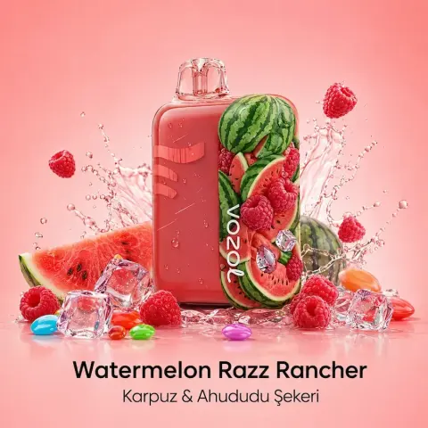 Vozol Rave 56000 Watermelon Razz Rancher