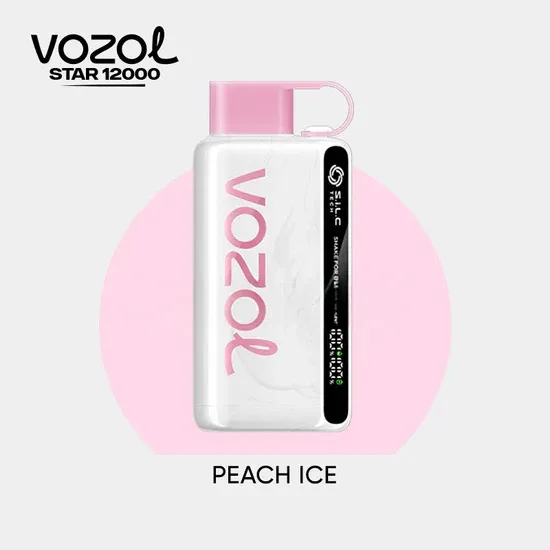 Vozol Star 12000 Peach ice