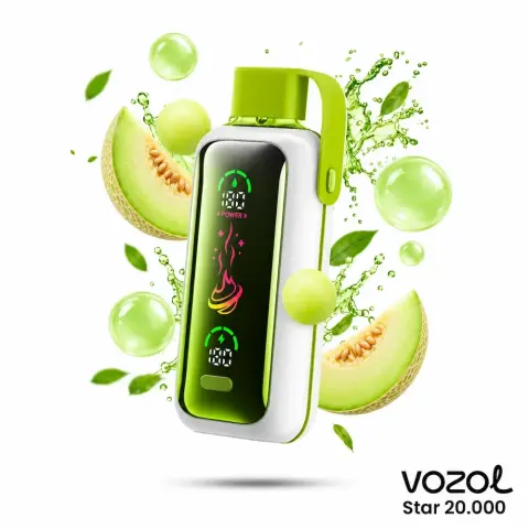 Vozol Star 20000 Melon Bubble Gum