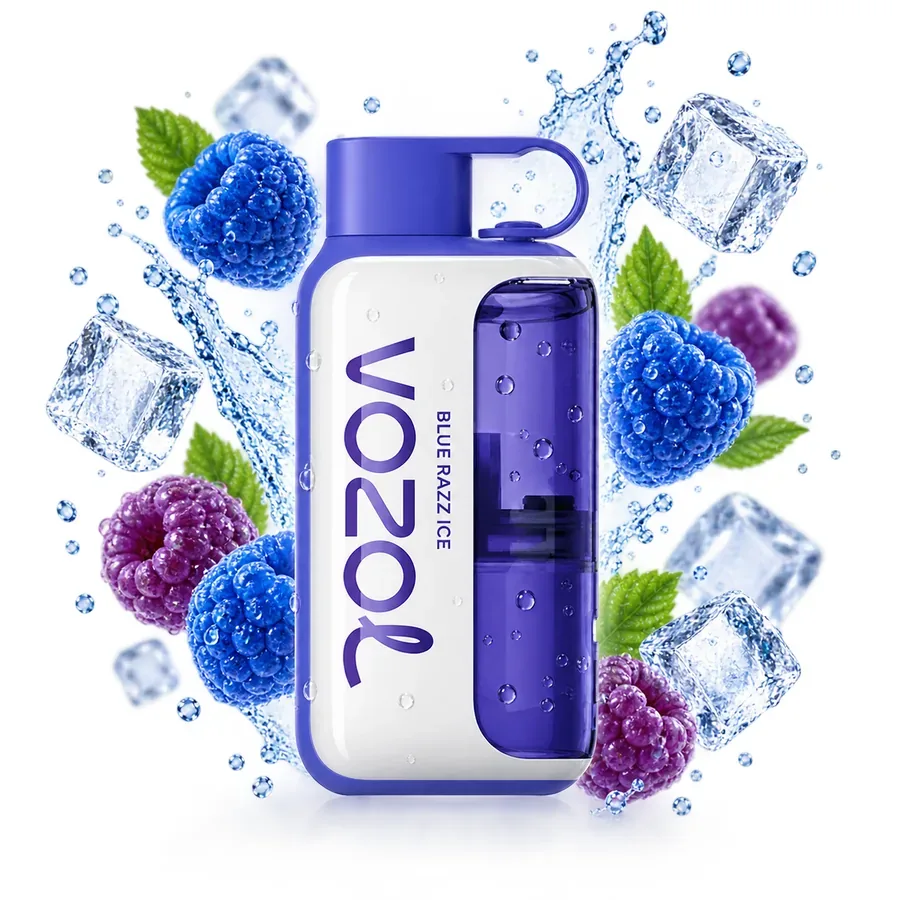 Vozol Star 35000 Blue Razz Ice