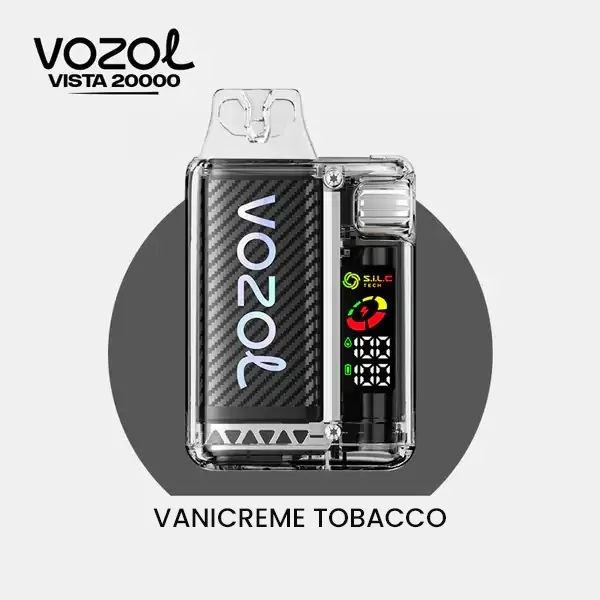 Vozol Vista 20000 Vanicreme Tobacco